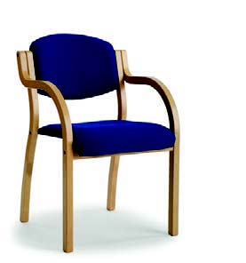 Beverley Stackable Chair with Arms (also available with skis)