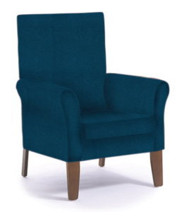 Filey High Back Armchair with Wings