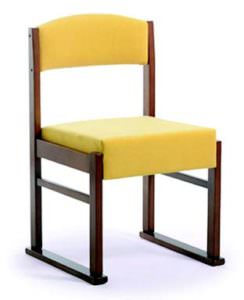 Ossett Dining Chair without Arms with Skis